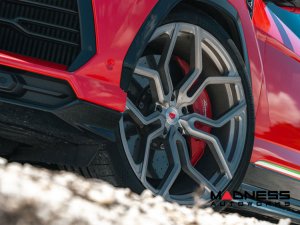Lamborghini Urus Custom Wheels - HC-3 by Vossen - Dark Smoke Lamborghini Urus Custom Wheels - HC-3 by Vossen - Dark Smoke